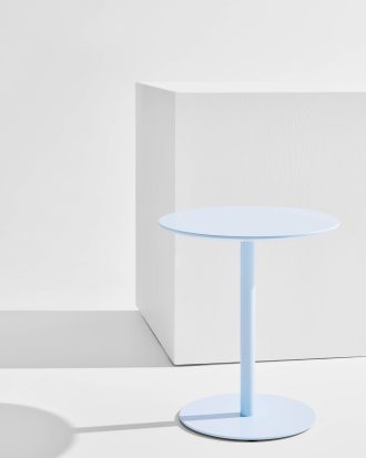 Pastill - Margot runt sidobord ø 45 cm - Blå