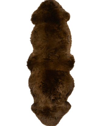 Skinnwille - Fårskinn Gently Dubbelt - Brun