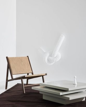 Pastill - Val soffbord 84x84 cm - Grå