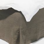 Pastill - Viola sängkappa i franskt lin höjd 60cm - Grön - 160X200