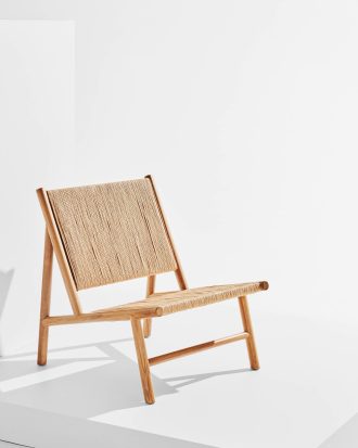 Pastill - Ines loungestol - Brun