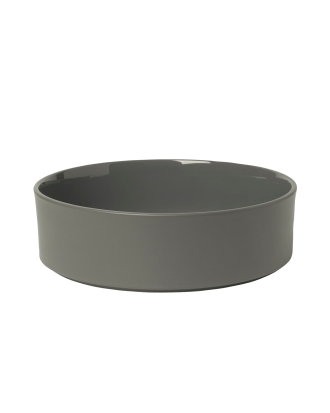 Blomus - Skål Glaserad Keramik Pilar 27 cm - Grå