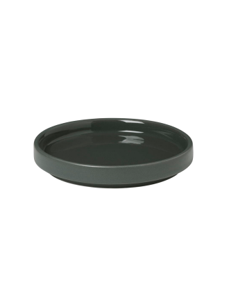 Blomus - Tallrik Glaserad Keramik Pilar Ø10 cm - Grön