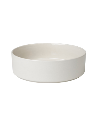 Blomus - Skål Pilar Ø27 cm - Vit