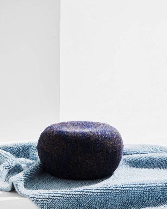 Pastill - Jade puff ø 60 cm - Blå