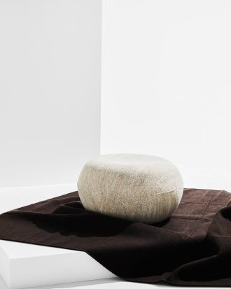 Pastill - Jade puff ø 60 cm - Beige