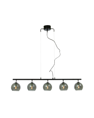 Aneta Lighting - Taklampa ATOM - Svart