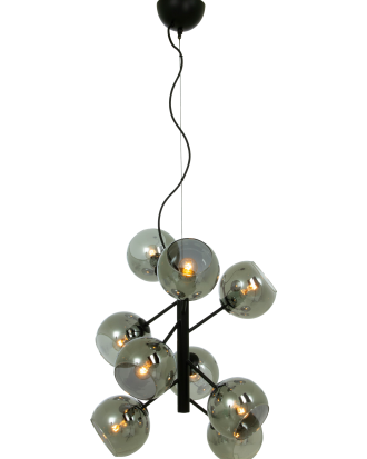 Aneta Lighting - Taklampa ATOM - Svart