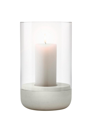Blomus - Ljuslykta Calma Medium 20 cm - Grå