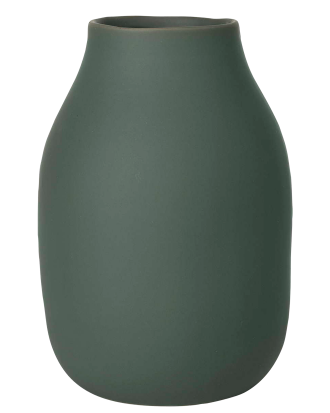 Blomus - Vas Colora H20 cm Ø14 cm - Grön