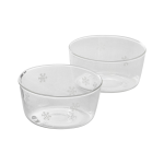 Dorre - Russin & Mandelskål 2-pack - Transparent