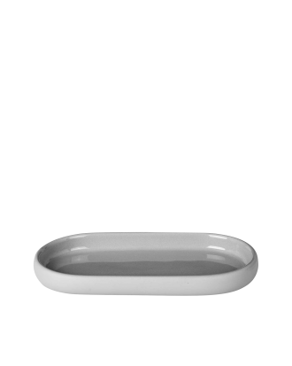 Blomus - Bricka Sono 10x19 cm - Grå