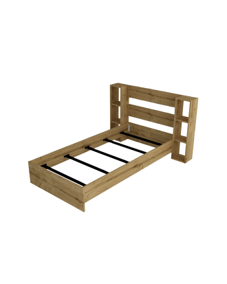 Hanah Home - Sängstomme enkelsäng Smart - Brun