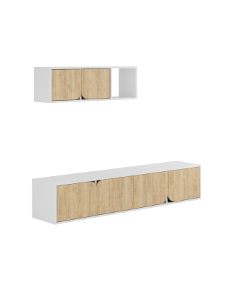 Hanah Home - Tv-bänk Comfy - Natur