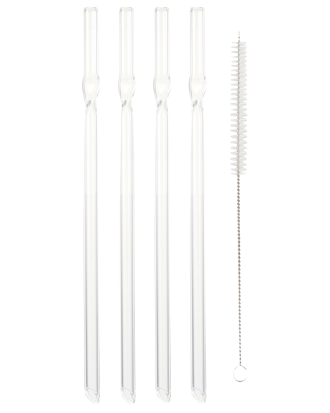 Dorre - Drinkpinne Dora 4-pack - Transparent