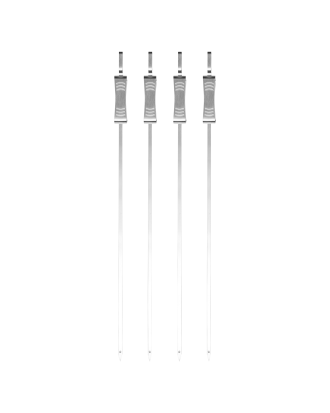 Dorre - Grillspett BBQ 4-pack - Silver