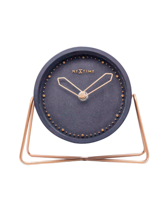 NeXtime - Bordsklocka Cross Table - Svart