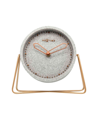 NeXtime - Bordsklocka Cross Table - Grå