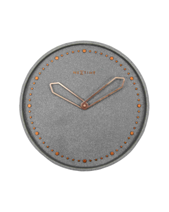 NeXtime - Väggklocka Cross Ø35 cm - Beige