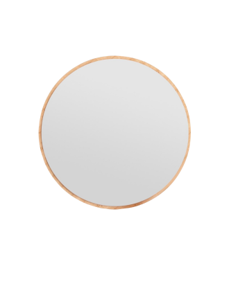 Hanah Home - Spegel Ozze 60 x 60 cm - Brun