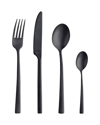 Amefa - Bestickset Manille 16-Delar - Svart
