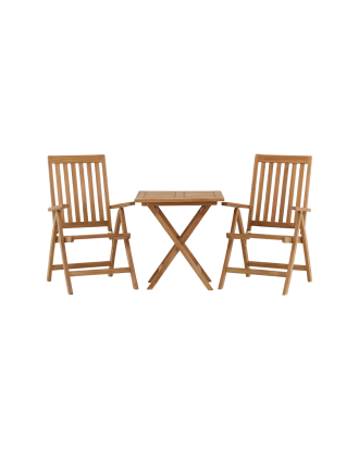 Venture Home - Matbordet Kenya med 2 st stolar Kenya - Brun