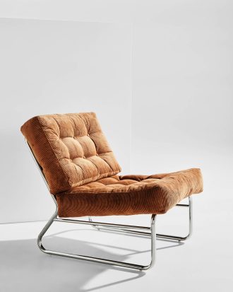 Pastill - Luca fåtölj i manchester - Brun