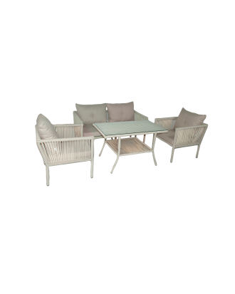 Hanah Home - Sittgrupp för trädgården - Glossop - Brun