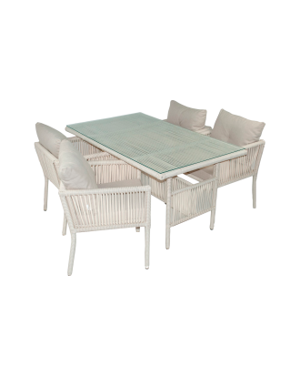 Hanah Home - Sittgrupp för trädgården - Miramichi - Brun