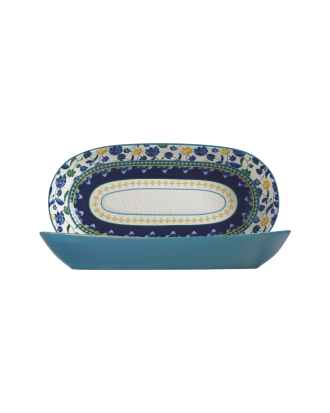 Maxwell & Williams - Serveringsfat Rhapsody 43x22 cm - Multi