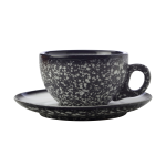 Maxwell & Williams - Kopp och fat Caviar 250ml - Multi