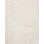 KM Home - Maskinvävd Doria - Vit - 200X290