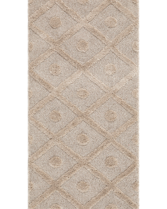 KM Home - Maskinvävd Doria - Natur - 80X150