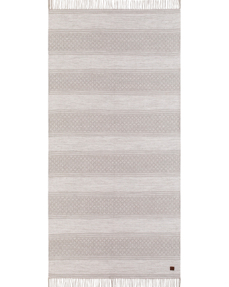 KM Home - Garnmatta Solhaga - Silver - 75X200