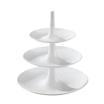 Koziol - Kakfat/Våningsfat/Serveringsfat Babell L 34 cm - Vit