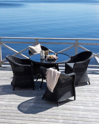 Venture Home - Matgrupp Oscar - Svart