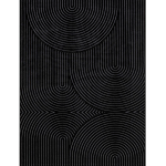 KM Home - Viskosmatta Granada - Svart - 160X230