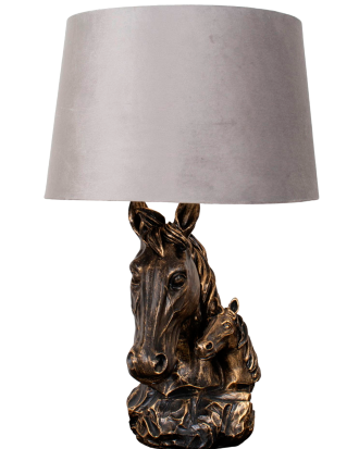 AG Home & Light - Bordlampa Hästhuvud Saga - Guld