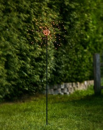 Star Trading - UTOMHUSDEKORATION FIREWORK - Svart