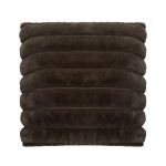 Wave darkbrown - kudde i fuskpäls