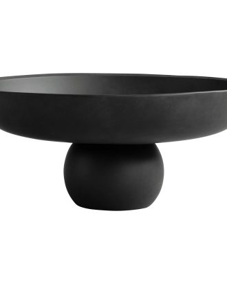 101 Copenhagen Baburu Skål 430 Mm - Dekorativa Accessoarer Keramik Svart