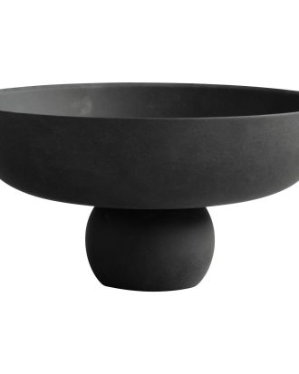 101 Copenhagen Baburu Skål 300 Mm - Dekorativa Accessoarer Keramik Svart