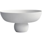 101 Copenhagen Baburu Skål 300 Mm - Dekorativa Accessoarer Keramik Benvit
