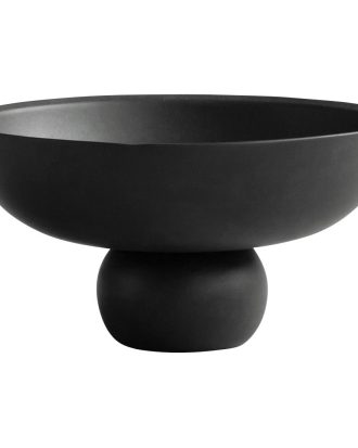 101 Copenhagen Baburu Skål 200 Mm - Dekorativa Accessoarer Keramik Svart