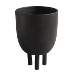 101 Copenhagen Duck Dekorativ Kruka Coffee - Dekorativa Accessoarer Keramik Grå