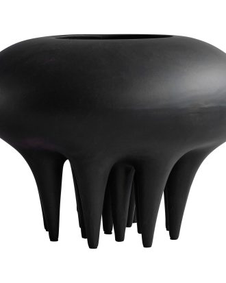 101 Copenhagen Medusa Vas 35 Cm - Vaser Keramik Kaffe