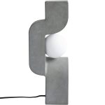 101 Copenhagen Sitting Man Bordslampa - Bordslampor Keramik Mörkgrå