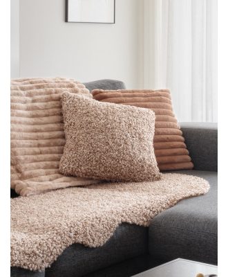 Lumme toffee - konstgjord fårskinnskudde