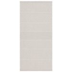 Alice mix offwhite - plast- och garnmatta