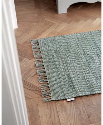 Smickra grön - trasmatta